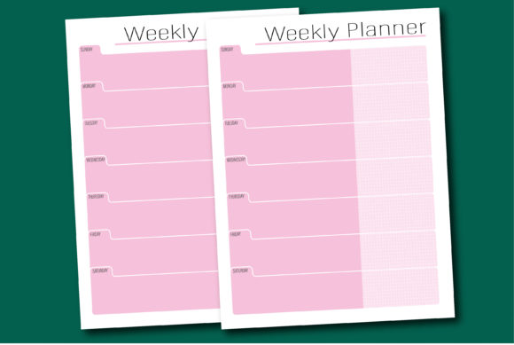 Download Weekly Planner Schedule - Weekly planner Collection