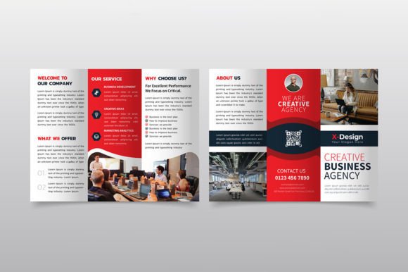 Download Business Proposal Trifold Brochure Layou - Business proposal Collection