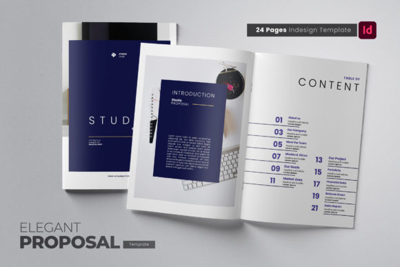 Download Elegant Business Proposal Indesign - Business proposal Collection