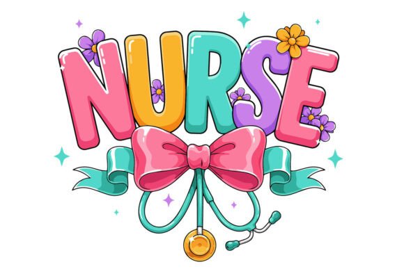 Download Colorful Nurse SVG - Premium Bundle