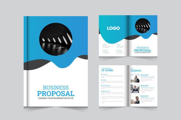 Download A4 Business Proposal Brochure Layout - Business proposal Collection