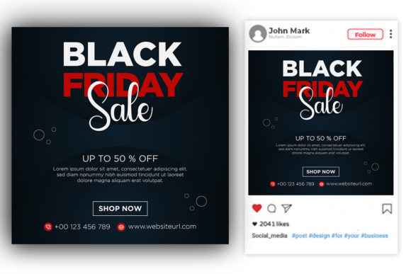 Download Black Friday Post Banner Photo Template - Premium Resources